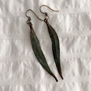 Leaf Dangling Earrings